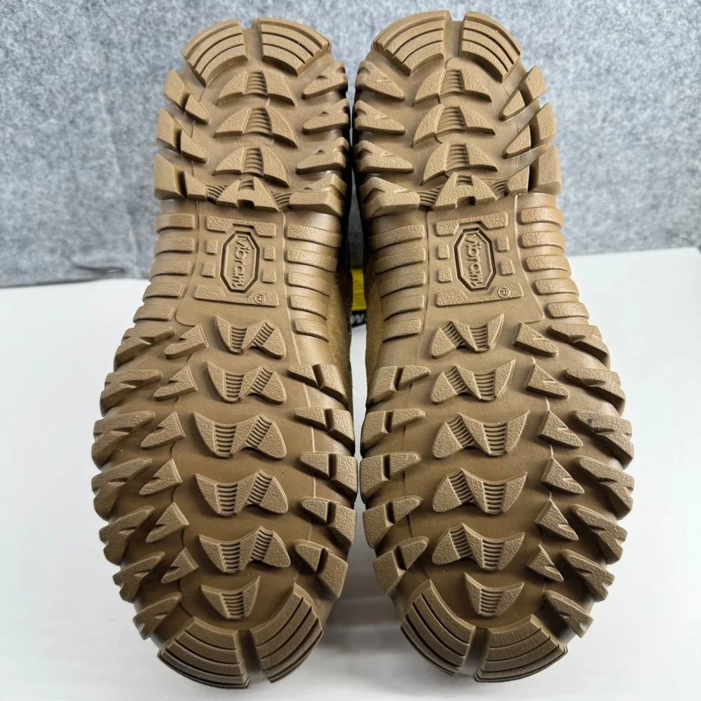 Belleville Tactical Boots Mens 9.5 Wide Coyote Brown TR550 Khyber Vibram Sole
